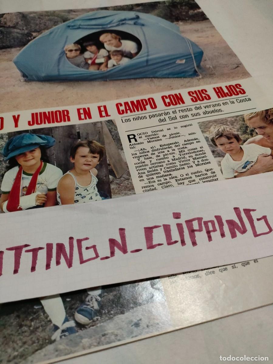 Coleccionismo de revistas y peri&oacute;dicos: Clipping [ROCIO DURCAL Y JUNIOR][RL762008]