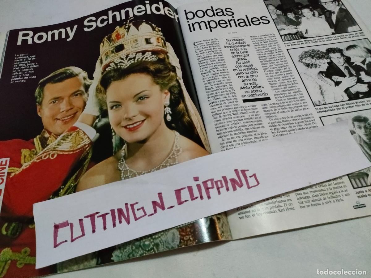 Coleccionismo de Revistas y Peri&oacute;dicos: Clipping_RL922407_ ROMY SCHNEIDER