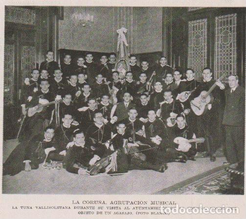 Collection Magazines and Newspapers: * LA CORU&Ntilde;A * Tuna de Valladolid - 1930