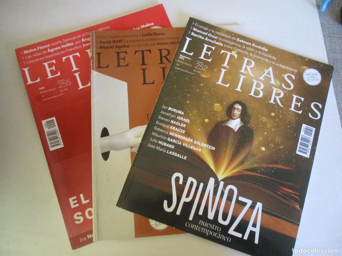 Coleccionismo de Revistas y Peri&oacute;dicos: LETRAS LIBRES N&ordm; 249, 252 Y 255