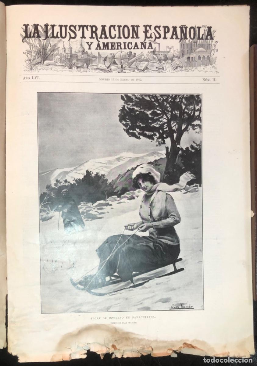 Coleccionismo de Revistas y Peri&oacute;dicos: ILU. ESPA&Ntilde;OLA Y AME. - 1912 - MELILLA(Tropas)-RUMANIA(Familia real)-INDIA (Durbar)-MADRID(Sanidad)