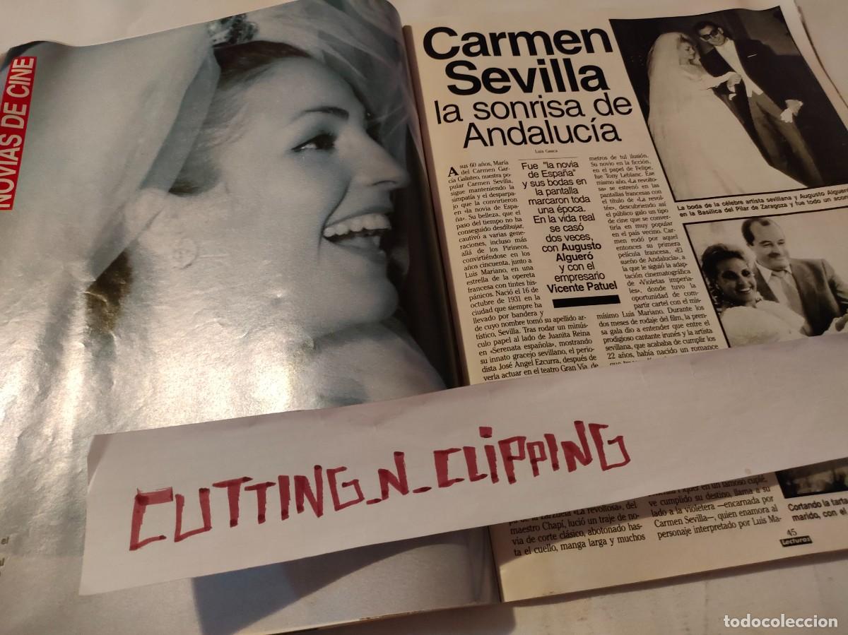 Coleccionismo de Revistas y Peri&oacute;dicos: Clipping_RL923107_ CARMEN SEVILLA