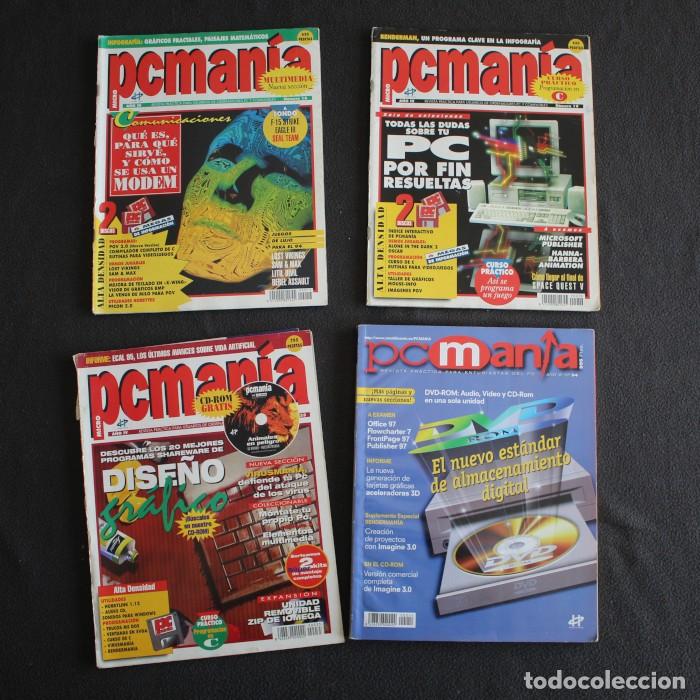 Sammeln von Zeitschriften und Zeitungen: LOTE 4 REVISTAS INFORMATICA PCMANIA PC MANIA 16 19 35 54