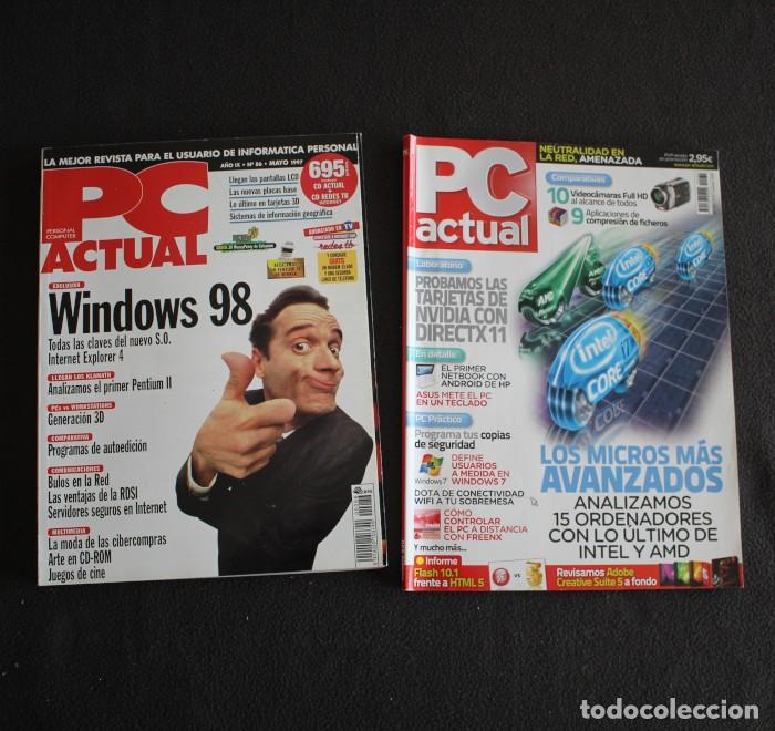 Sammeln von Zeitschriften und Zeitungen: LOTE 2 REVISTAS INFORMATICA PC ACTUAL 86 230 WINDOWS 98 PENTIUM II INTEL CORE&hellip;