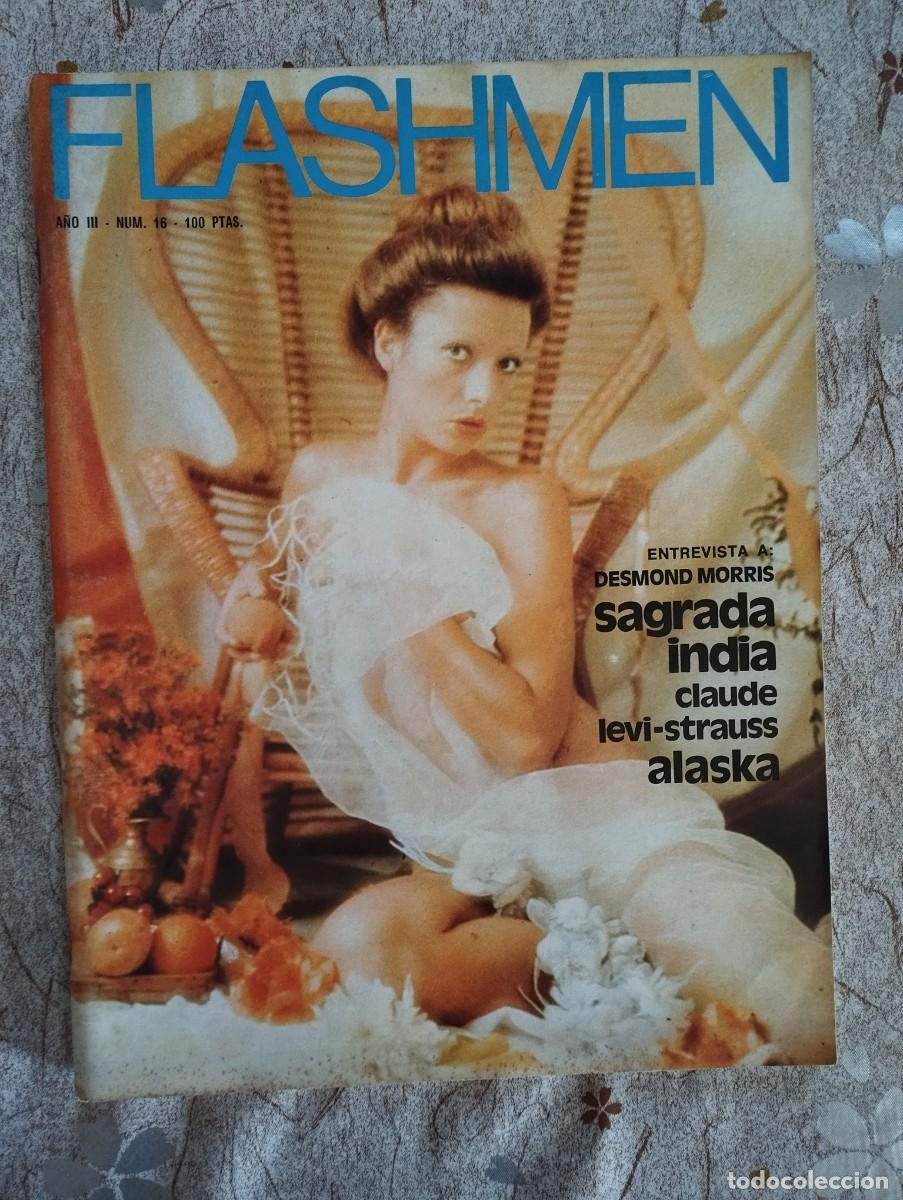 Collection Magazines and Newspapers: FLASHMEN N&ordm; 16 / CLAUDE LEVI STRAUSS, INDIA, DESMOND MORRIS, Y LAS CHICAS FLASHMEN