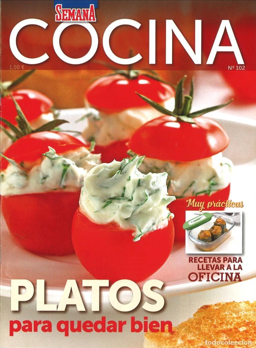 Coleccionismo de Revistas y Peri&oacute;dicos: REVISTA SEMANA - SUPLEMENTO DE COCINA n&ordm; 102 (2015)