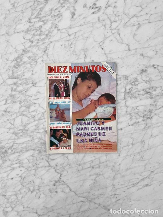 Coleccionismo de revistas y peri&oacute;dicos: DIEZ MINUTOS - 1982 - EDUARDO PUNSET, ISABEL PERON, MARIA JOSE CANTUDO, UN DOS TRES, ISABEL MESTRES