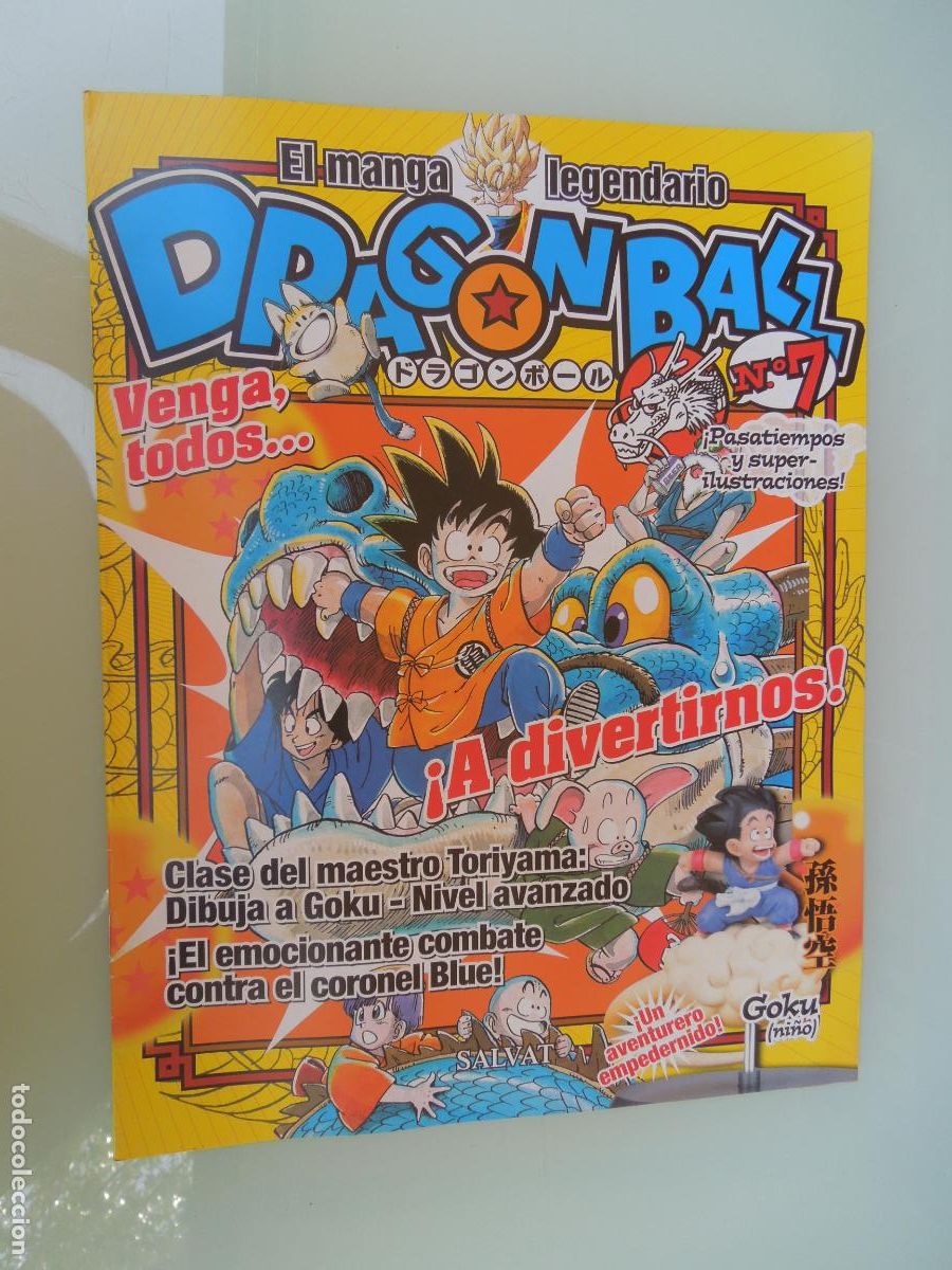 Coleccionismo de revistas y peri&oacute;dicos: DRAGON BALL EL MANGA LEGENDARIO N&ordm; 7 REVISTA/FASCICULO - SALVAT -2008