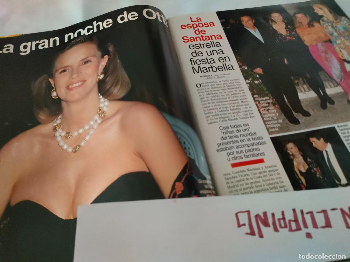 Sammeln von Zeitschriften und Zeitungen: Clipping_RL921206_ OTTI GRAZIELUS, MANOLO SANTANA, CARY LAPIQUE, GABRIELA SABATINI, NORMA DUVAL