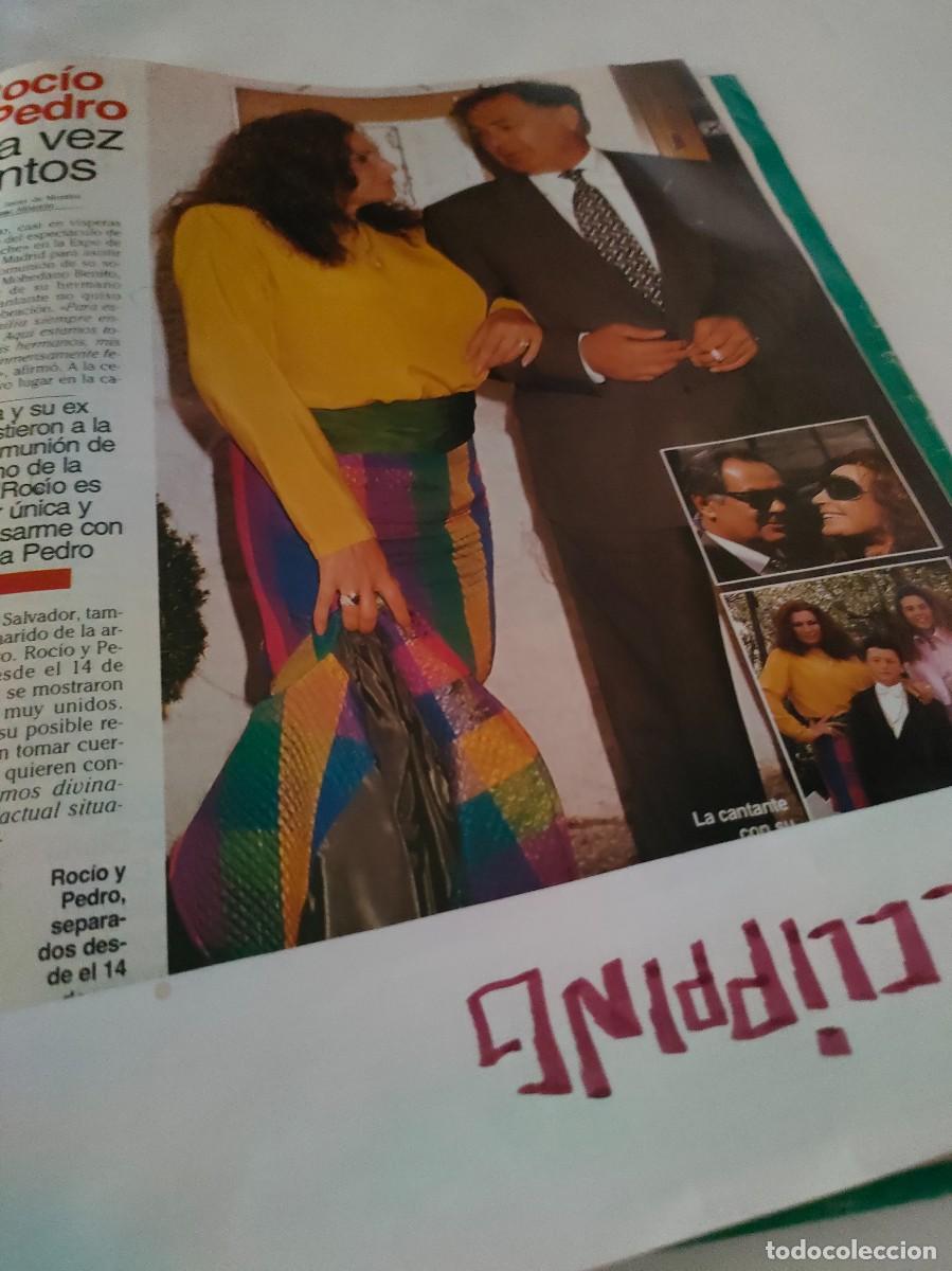 Coleccionismo de Revistas y Peri&oacute;dicos: Clipping_RL921206_ ROCIO JURADO, PEDRO CARRASCO