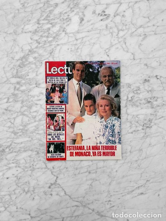Coleccionismo de Revistas y Peri&oacute;dicos: LECTURAS - 1982 - ESTEFANIA, UN DOS TRES, DALLAS, SANCHO GRACIA, CRISTINA TORRES, SARA MONTIEL