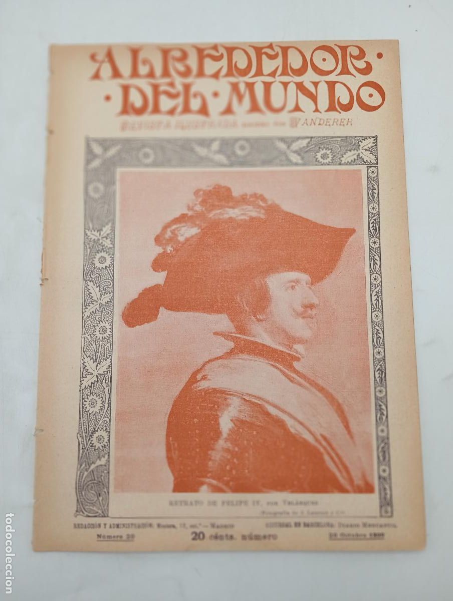 Collezionismo di Riviste e Giornali: ALREDEDOR DEL MUNDO. A&Ntilde;O 1899. N&ordm; 20. UN REY MALOGRADO. MADRID, LA CIUDAD M&Aacute;S CARA. LEER