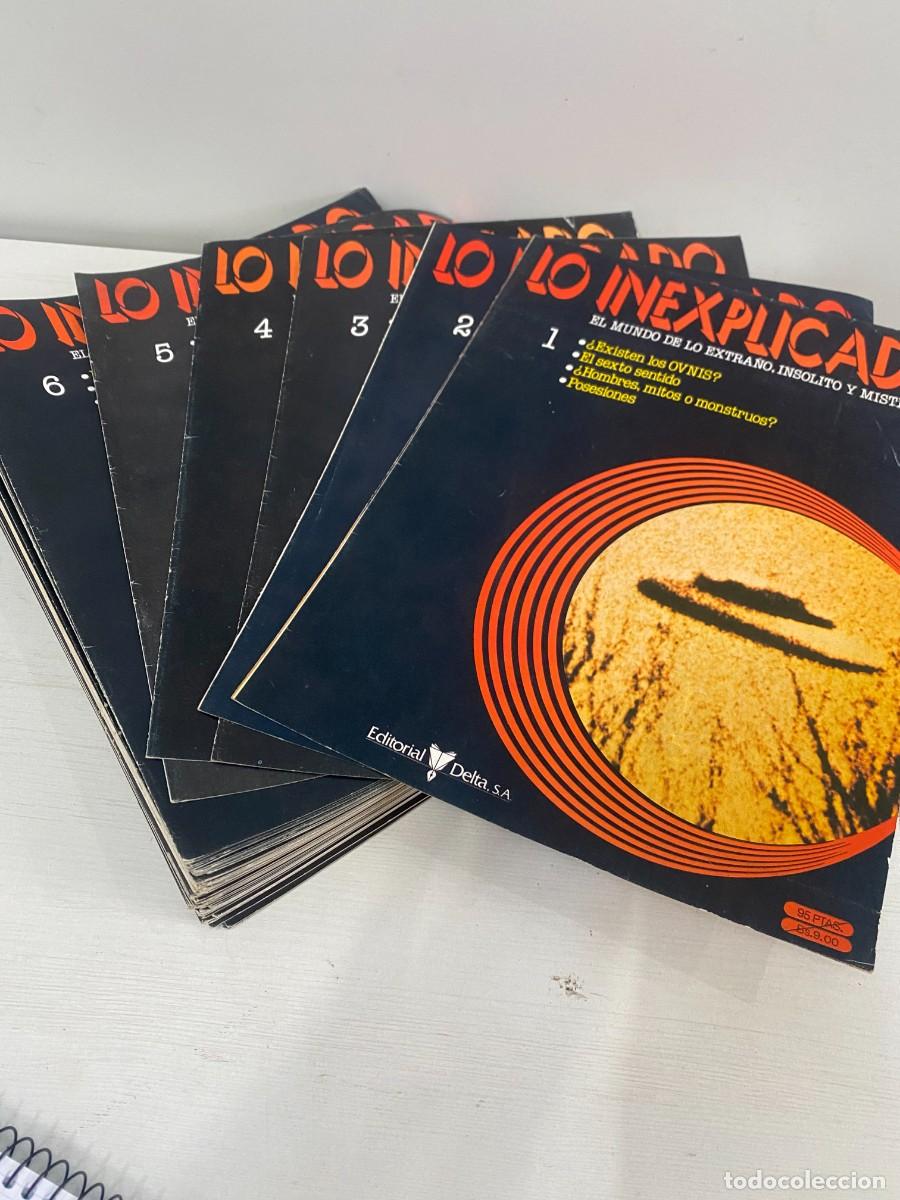 Coleccionismo de revistas y peri&oacute;dicos: PORTADAS REVISTA LO INEXPLICADO DE LA 1 A LA 120 FALTAN LA 77-78-79