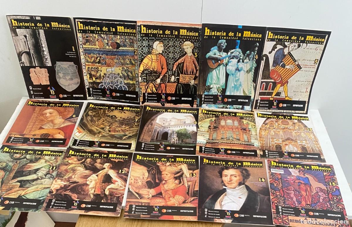 Coleccionismo de revistas y peri&oacute;dicos: REVISTAS HISTORIA DE LA MUSICA DE LA COMUNIDAD VALENCIANA