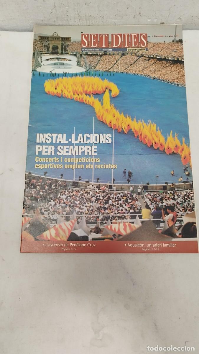 Coleccionismo de revistas y peri&oacute;dicos: Antiguo suplemento del peri&oacute;dico Observador,N&deg;84. INSTAL-LACIONS PER SEMPRE,olimpiadas Barcelona 92
