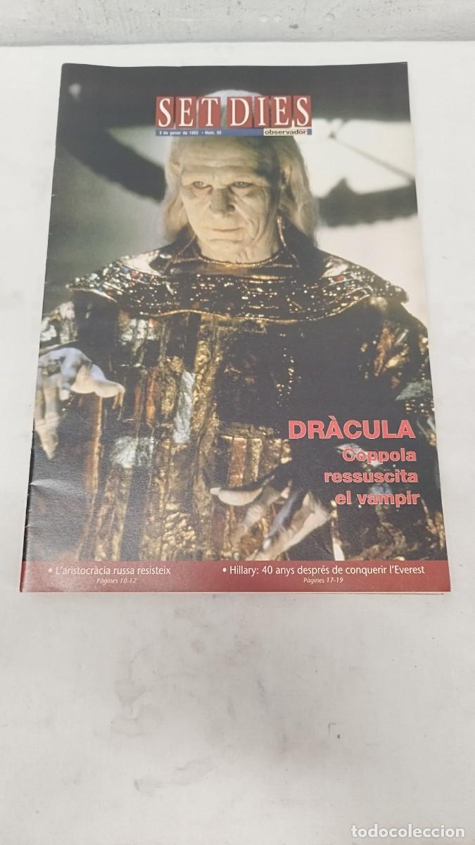 Coleccionismo de Revistas y Peri&oacute;dicos: Antiguo suplemento del peri&oacute;dico Observador,N&deg;55.DRACULA Coppola ressuscita el vampir