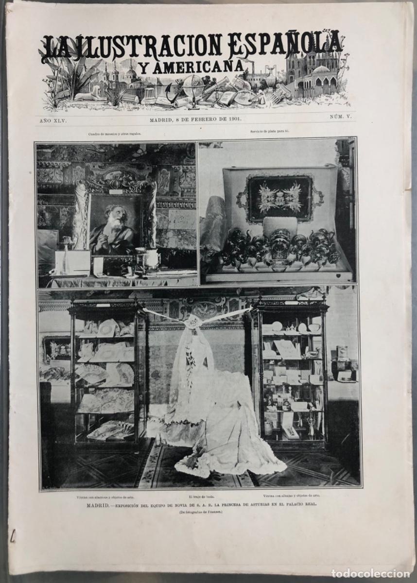 Coleccionismo de Revistas y Peri&oacute;dicos: ILU.ESPA&Ntilde;OLA Y AME.-1901 - MADRID - MIL&Aacute;N, GIUSEPPE VERD&Iacute; - STELLA POLARE (SPEZIA, ITALIA)