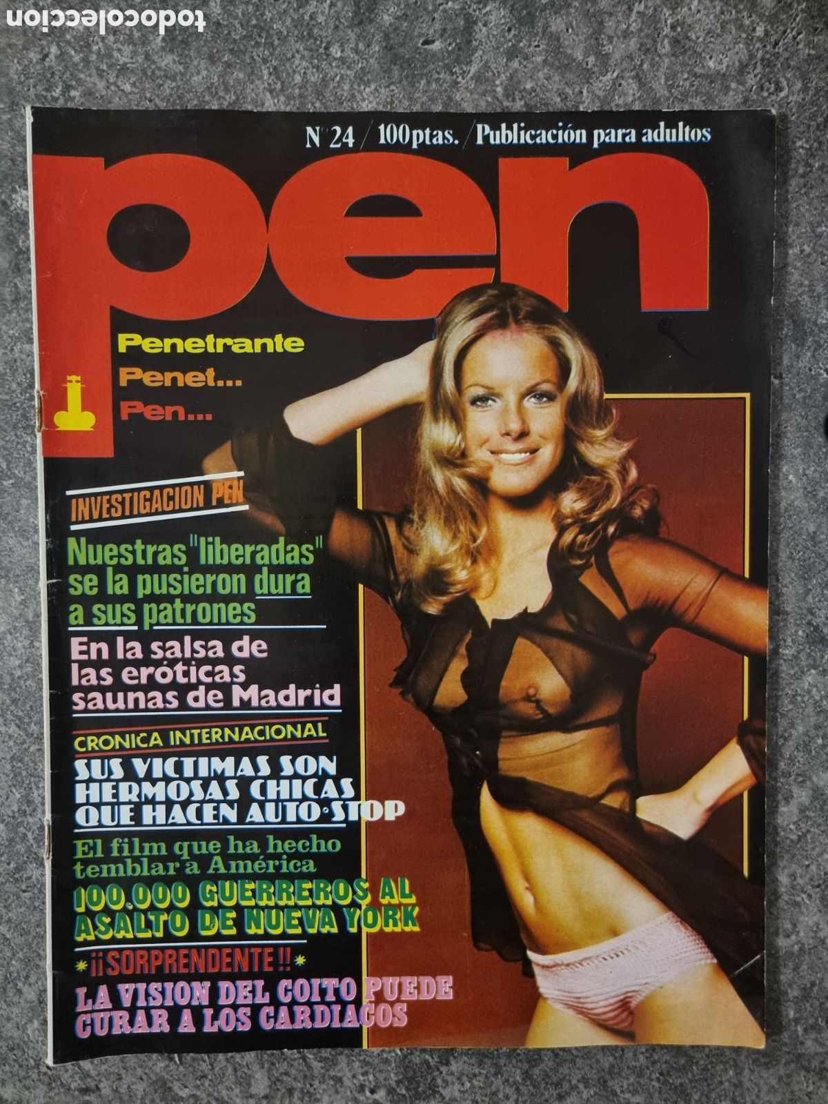 Colecionismo de Revistas e Jornais: Revista Er&oacute;tica PEN - N&ordm; 24