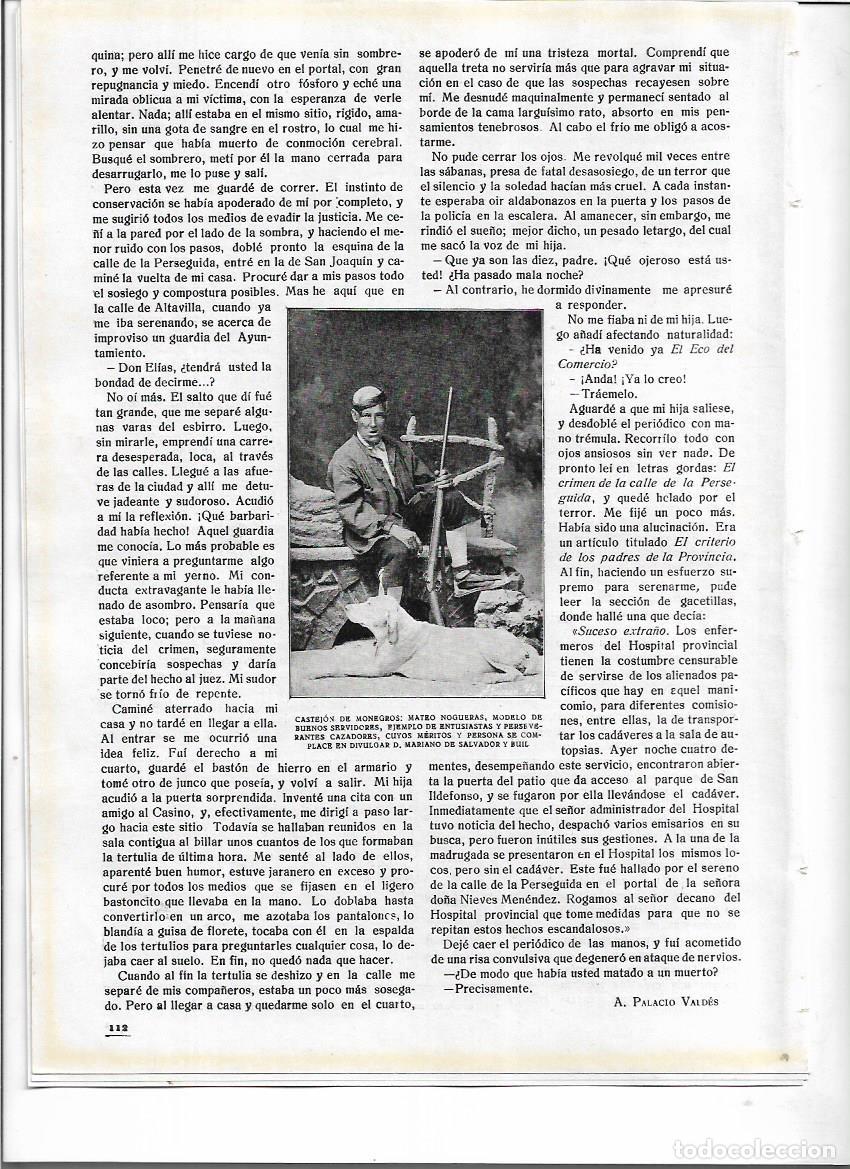 Coleccionismo de Revistas y Peri&oacute;dicos: 1920 CASTEJON DE MONEGROS MATEO NOGUERAS MADRID COLA CRISTO MEDINACELLI NAVACERRADA CONCURSO ESQUI