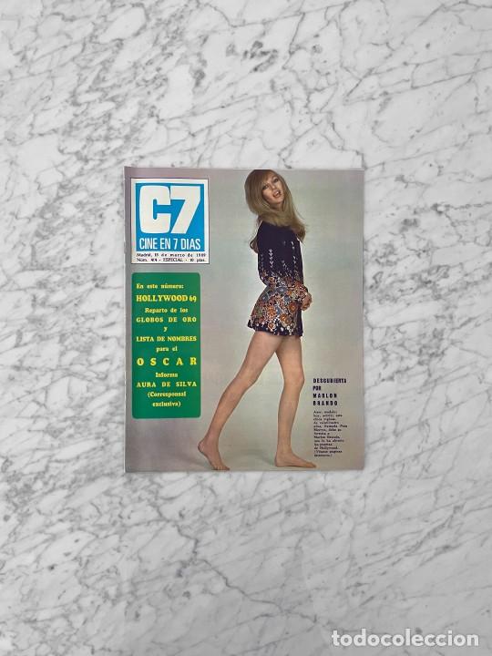 Coleccionismo de revistas y peri&oacute;dicos: C7 - 1969 - PETA MERRYN, GLOBOS DE ORO, LUIS LUCENA, RIKA ZARAI, DIANA KJAER
