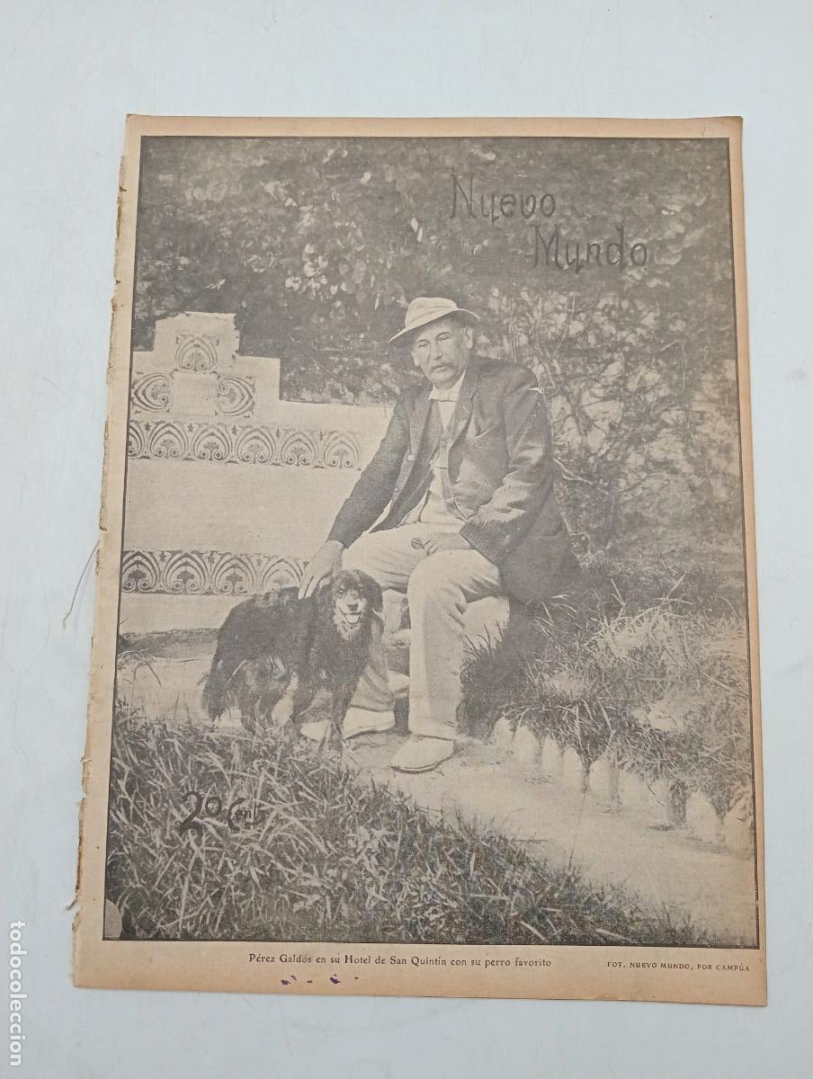 Coleccionismo de Revistas y Peri&oacute;dicos: REVISTA ILUSTRADA. NUEVO MUNDO. A&Ntilde;O XIII. N&ordm; 660. 30-AGOSTO-1906. LAS VAQUER&Iacute;AS EN MADRID. LEER.