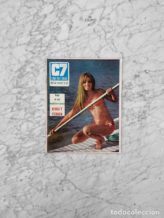 Collection Magazines and Newspapers: C7 - 1970 BIRGIT FERSEN, STELLA STEVENS, MARTIN LANDAU, SENTA BERGER, IRA DE FURSTENBERG, EMMA COHEN