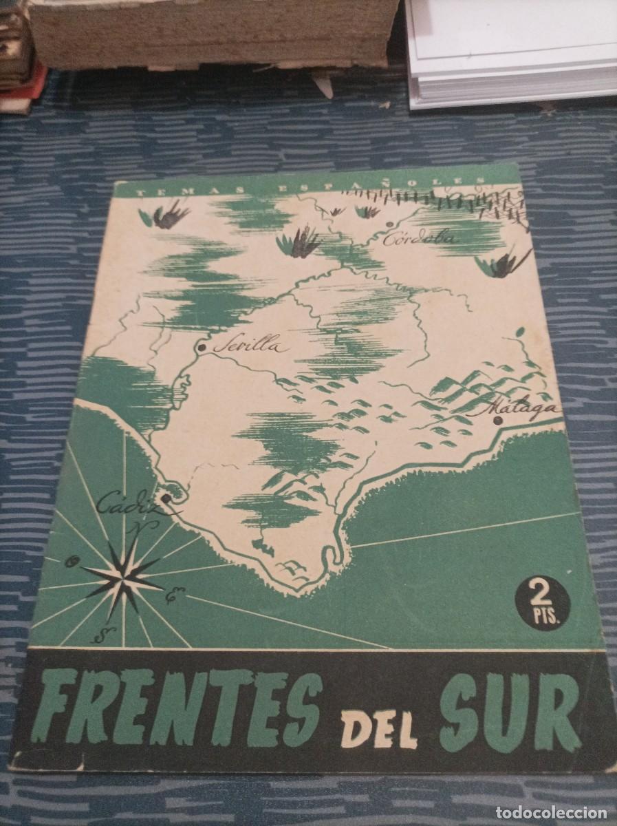 Sammeln von Zeitschriften und Zeitungen: TEMAS ESPA&Ntilde;OLES,NUM.24,FRENTES DEL SUR,1953,29 PAG.