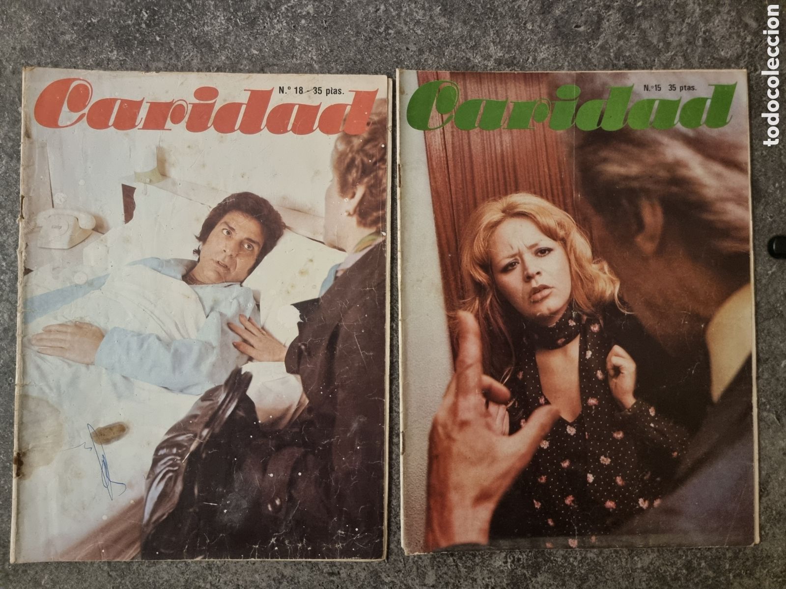 Coleccionismo de Revistas y Peri&oacute;dicos: Revista Caridad N&ordm; 15 y 18