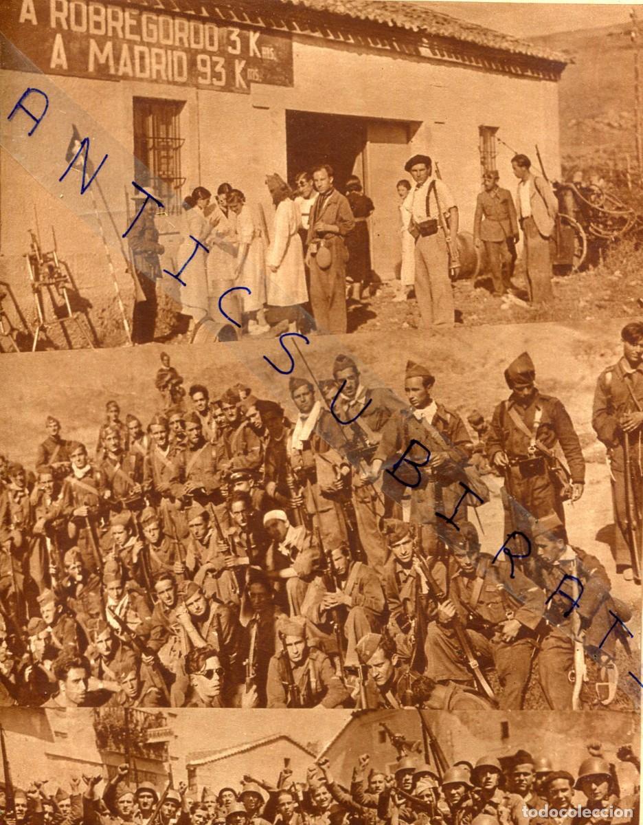 Collection Magazines and Newspapers: REVISTA A&Ntilde;O 1936 GUERRA CIVIL ROBREGORDO FRENTE DE LA SIERRA HOSPITAL D BUITRAGO GUADARRAMA CASTELLO