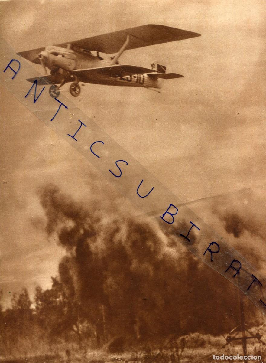 Coleccionismo de Revistas y Peri&oacute;dicos: REVISTA A&Ntilde;O 1936 GUERRA CIVIL AVIACION REPUBLICANA FRENTE DE LA SIERRA MILICIANAS DEL BATALLON ACERO