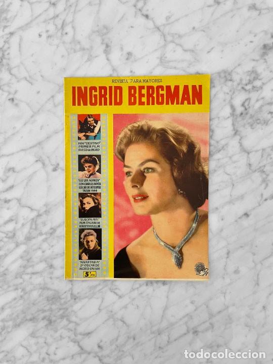 Sammeln von Zeitschriften und Zeitungen: CINECOLOR - INGRID BERGMAN - 1958