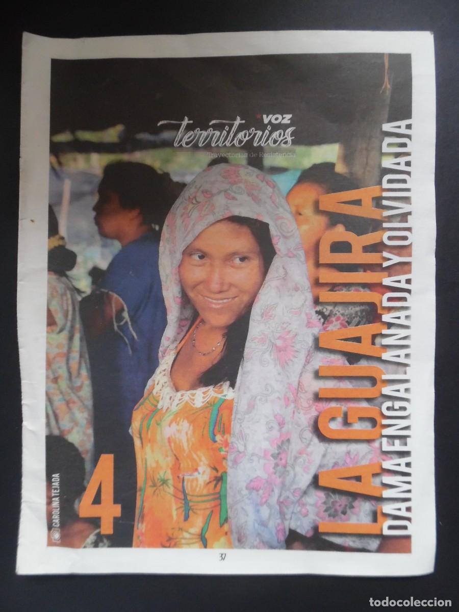 Collectionnisme de Revues et Journaux: Voz Territorios. Trayectorias de Resistencia. La Guajira. Dama engalanada y olvidada. Colombia