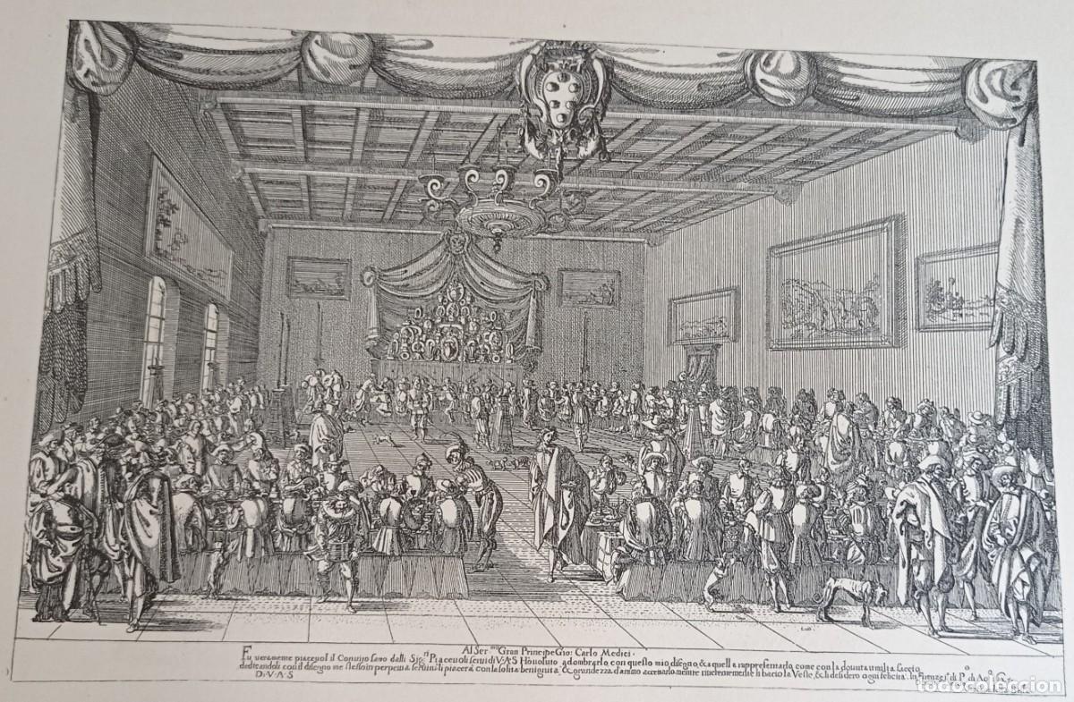 Collection Magazines and Newspapers: FIESTA DADA A CARLO MEDICI EN FLORENCIA - STEFANO DELLA BELLA