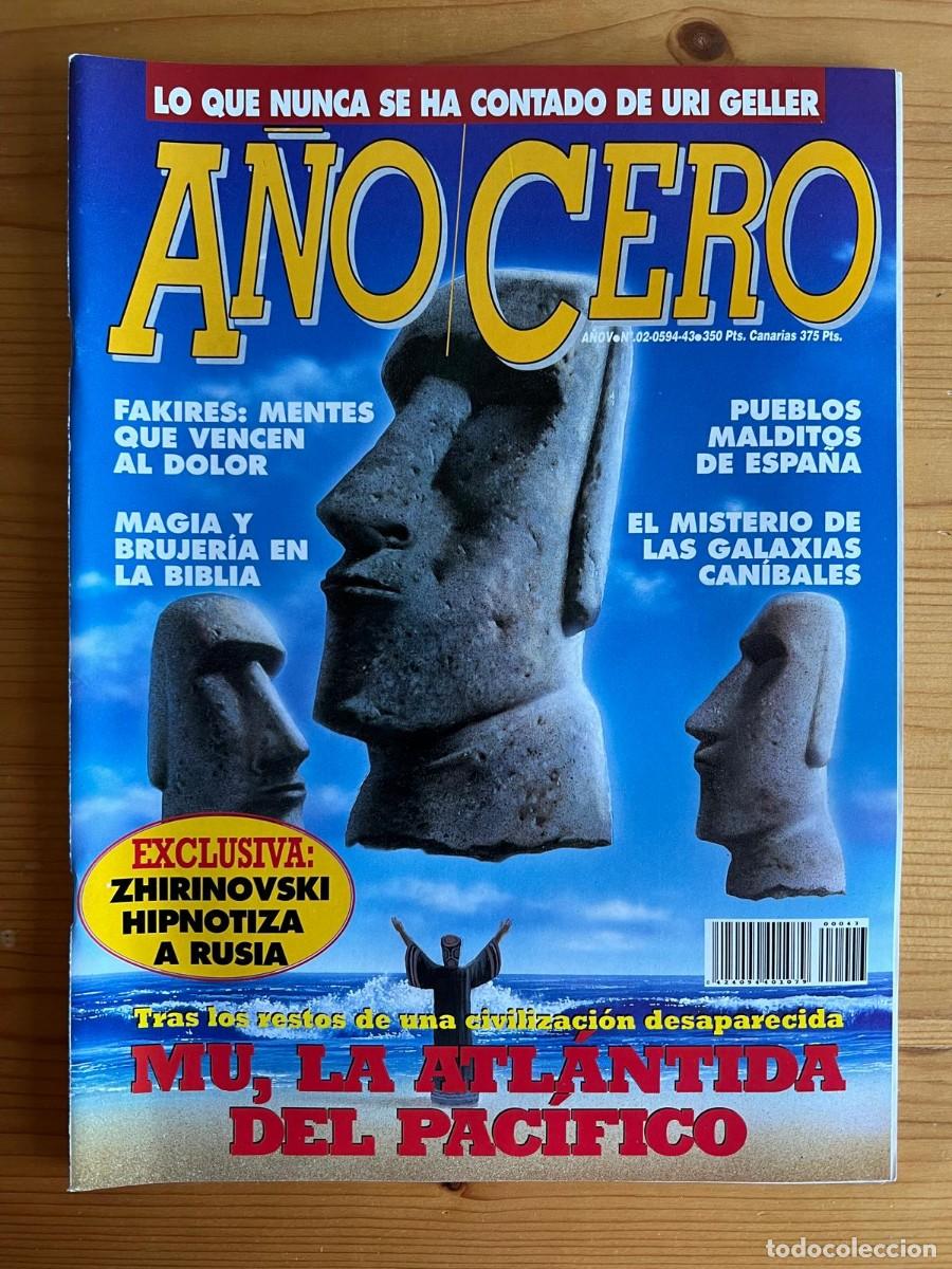Coleccionismo de revistas y peri&oacute;dicos: A&Ntilde;O CERO. A&Ntilde;O V. N&ordm;43. MU, LA ATL&Aacute;NTIDA DEL PAC&Iacute;FICO / FAKIRES / GALAXIAS CANIBALES ... 1994