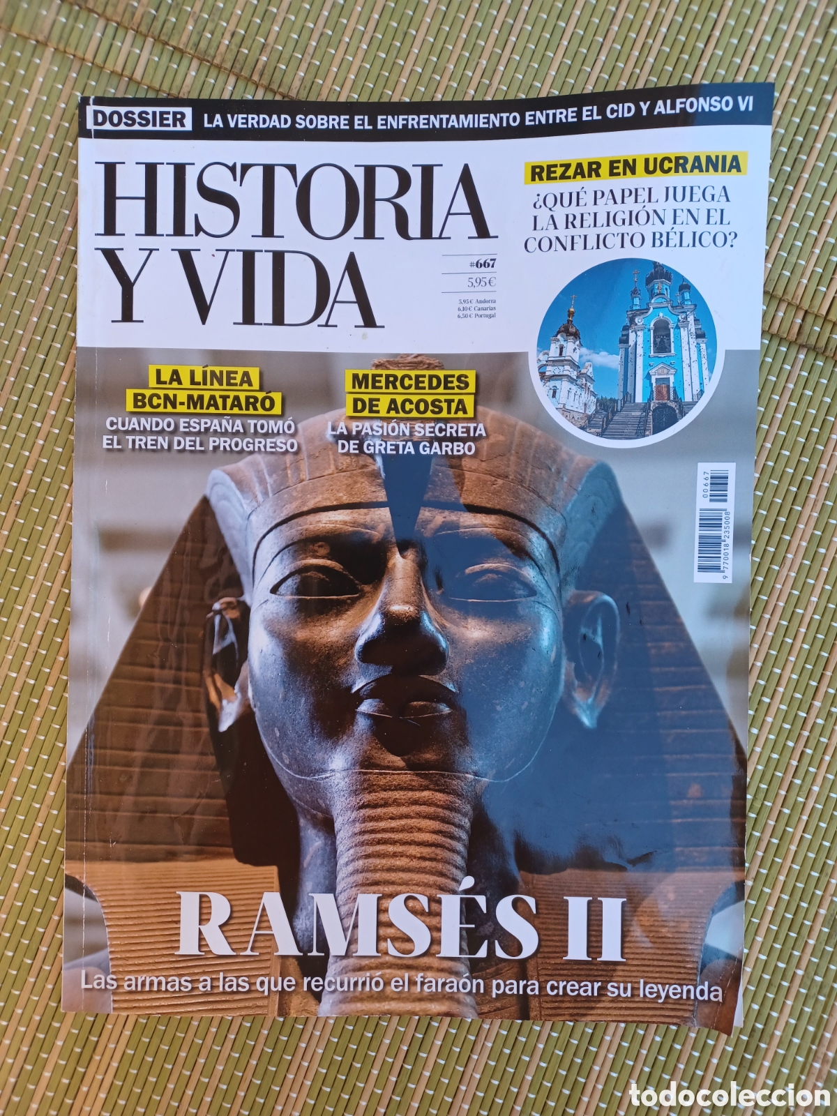 Coleccionismo de Revistas y Peri&oacute;dicos: Historia y Vida n&ordm; 667 - Rams&eacute;s II