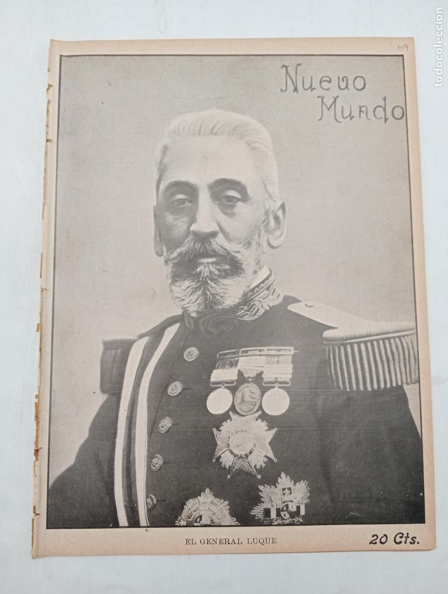 Sammeln von Zeitschriften und Zeitungen: REVISTA ILUSTRADA. NUEVO MUNDO. A&Ntilde;O XIII. N&ordm; 631. 8-FEBRERO-1906. RETRATOS DE LA PRINCESA ENA.. LEER
