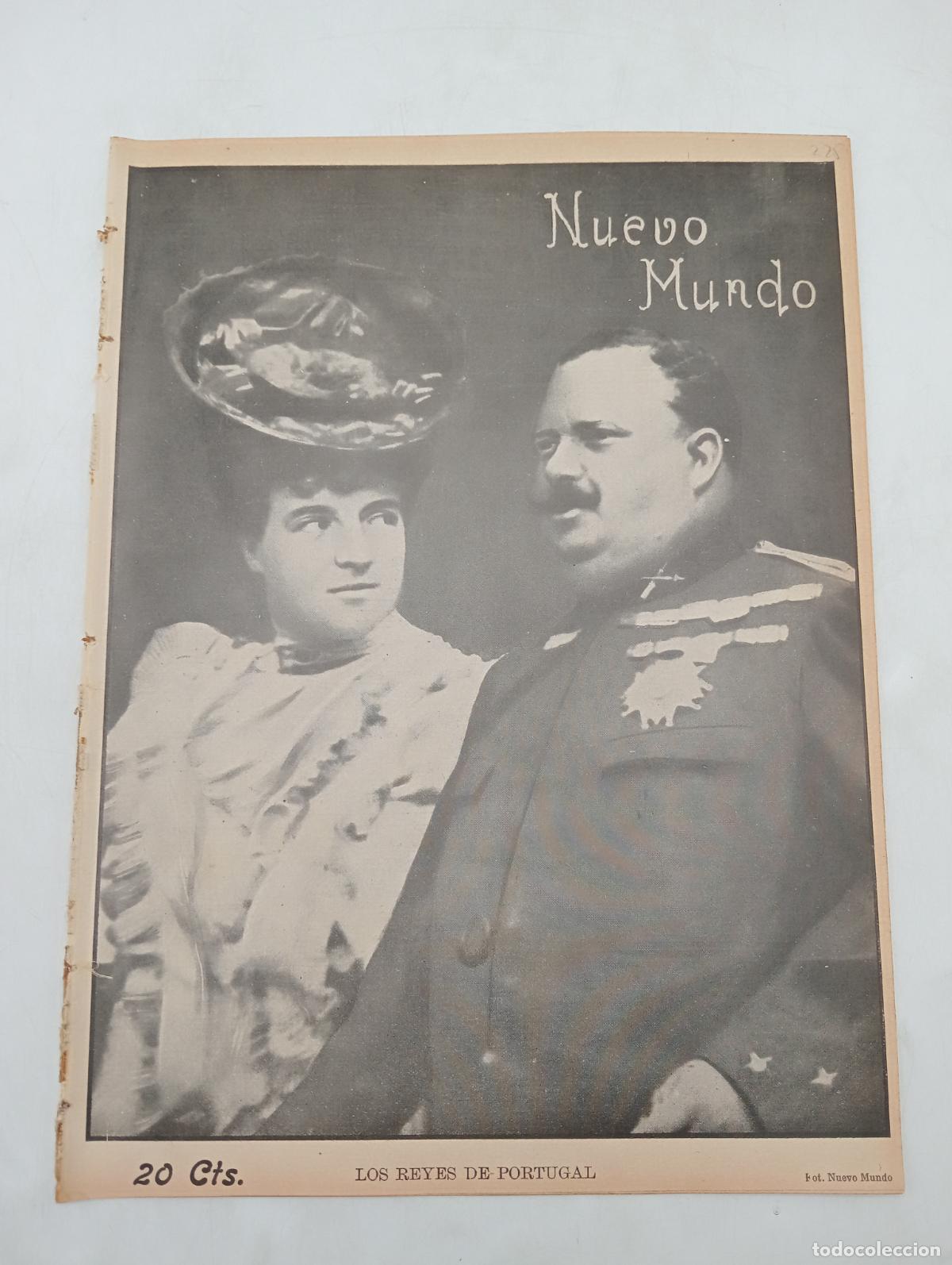 Coleccionismo de revistas y peri&oacute;dicos: REVISTA ILUSTRADA. NUEVO MUNDO. A&Ntilde;O XIII. N&ordm; 636. 15-MARZO-1906. LA CONVERSI&Oacute;N DE LA PRINCESA.. LEER
