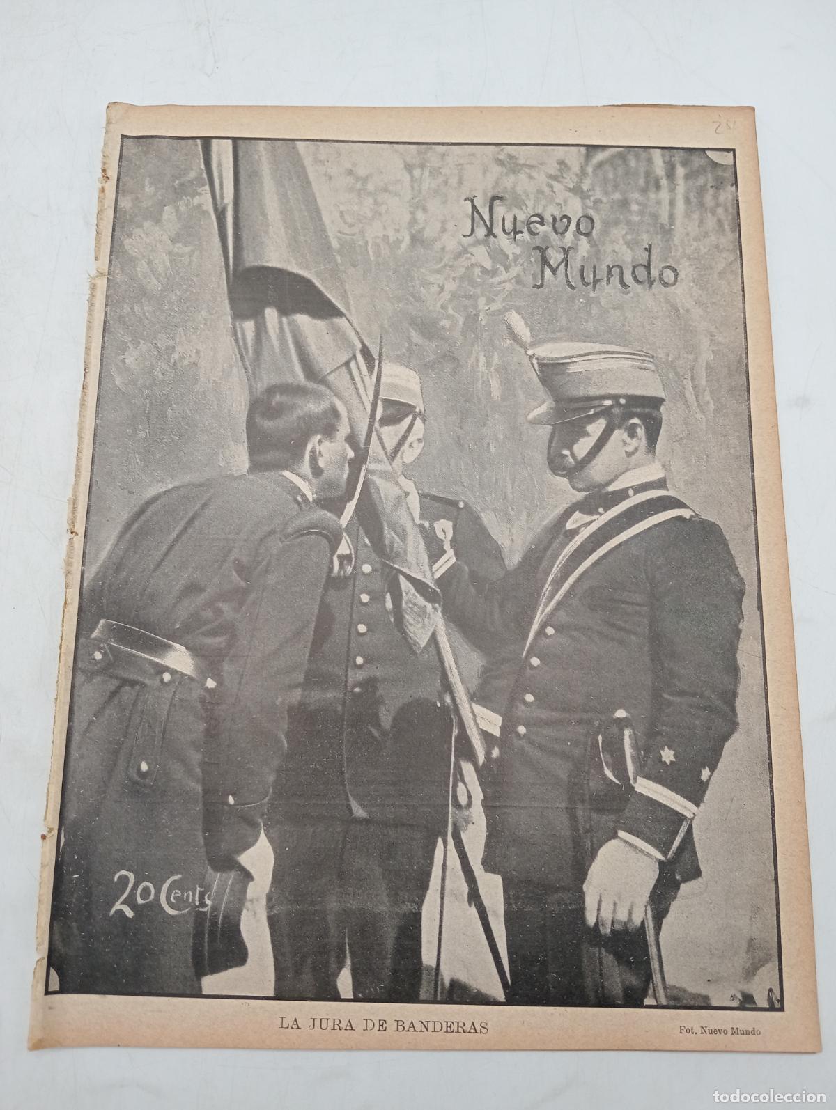 Coleccionismo de Revistas y Peri&oacute;dicos: REVISTA ILUSTRADA. NUEVO MUNDO. A&Ntilde;O XIII. N&ordm; 637. 22-MARZO-1906. LA CAT&Aacute;STROFE DE LAS MINAS D.. LEER