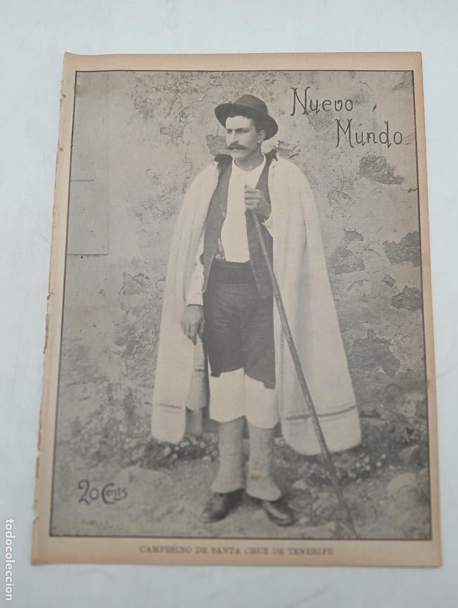 Sammeln von Zeitschriften und Zeitungen: NUEVO MUNDO. N&ordm; 639. A&Ntilde;O 1906. LA CRISIS OBRERA EN MADRID. REPARTO DE COMIDA EN EL CUARTEL DE.. LEER