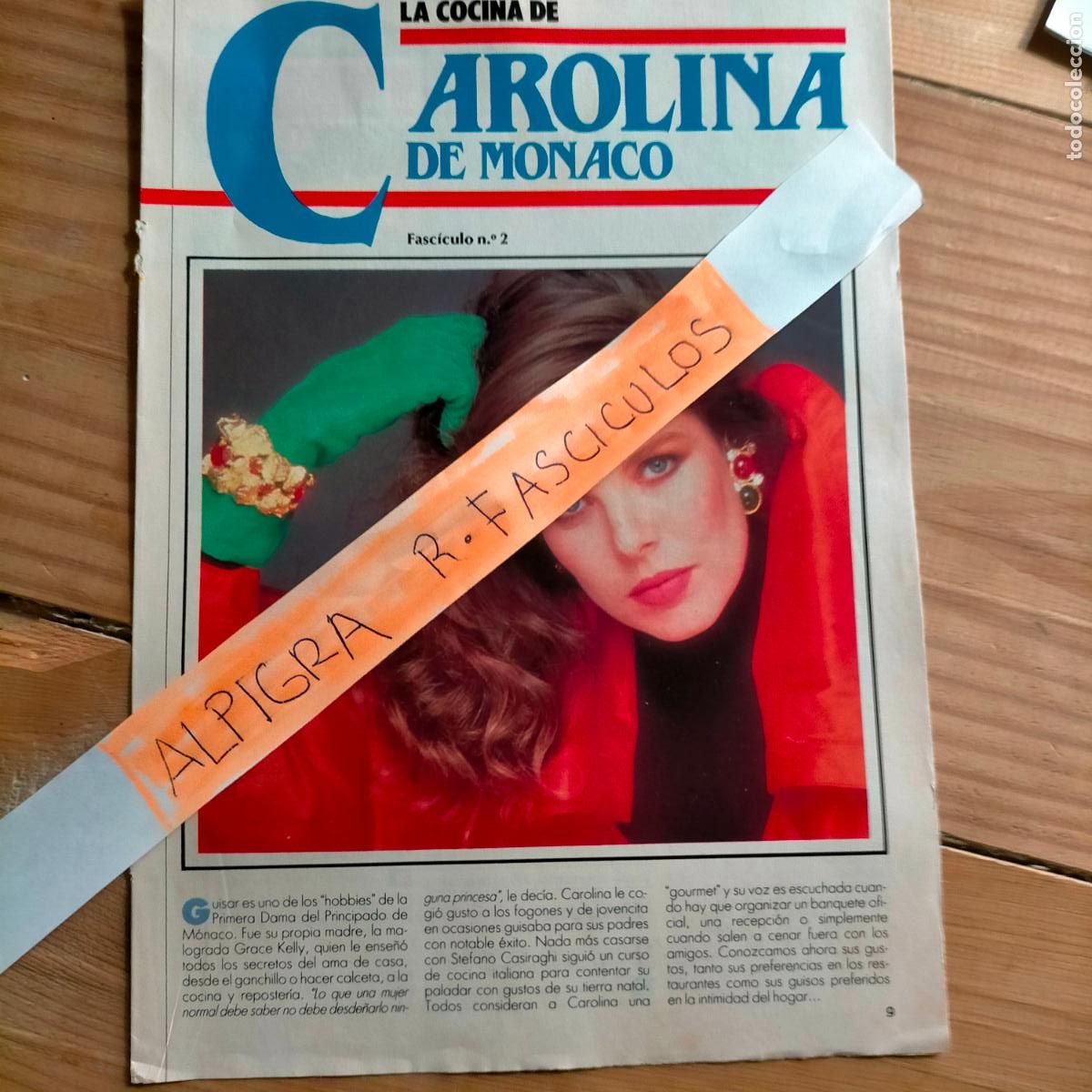 Collectionnisme de Revues et Journaux: antiguo fasciculo coleccionable - PORTADA CAROLINA DE MONACO