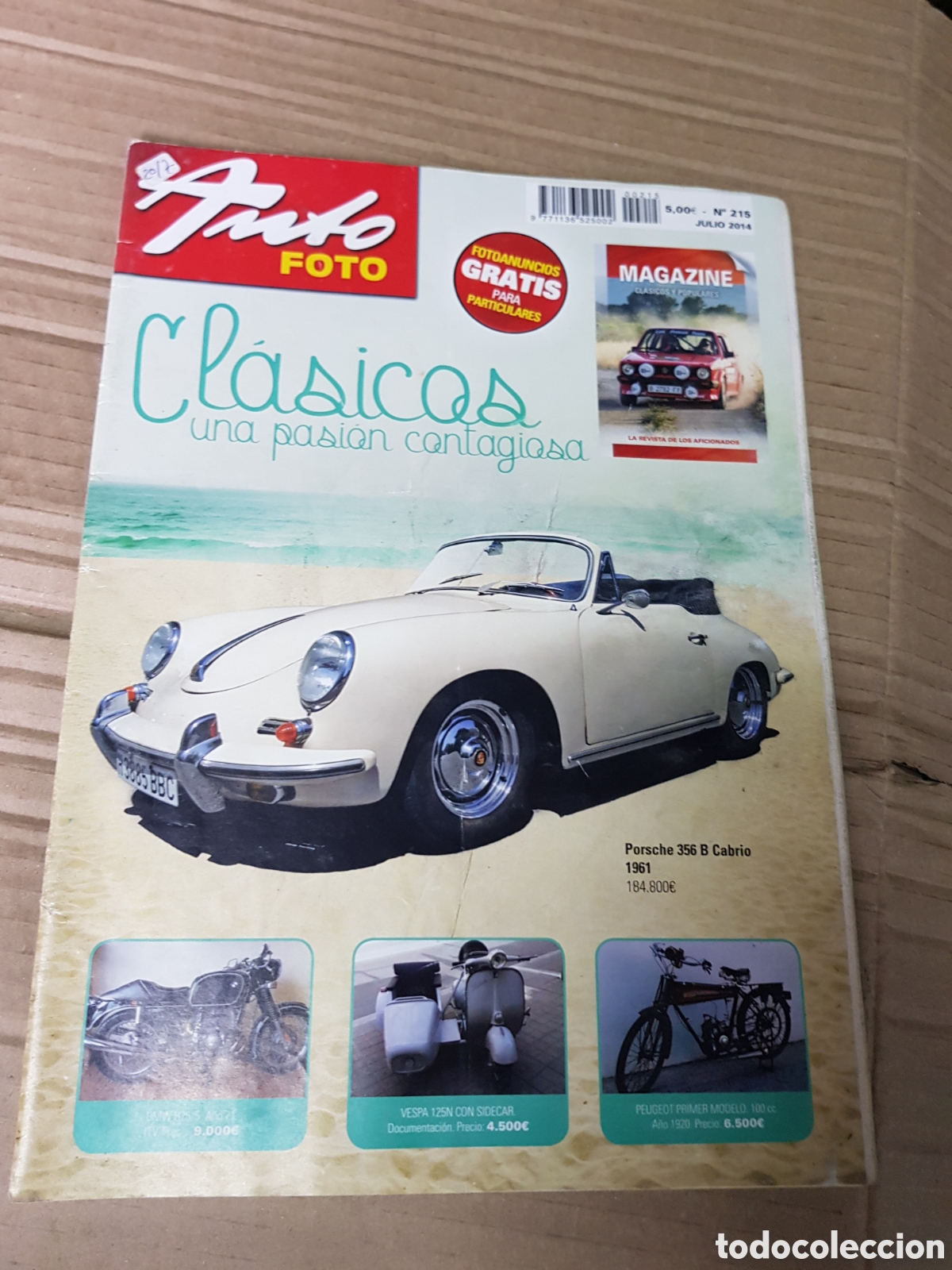 Coleccionismo de Revistas y Peri&oacute;dicos: Revista auto foto Porsche 356 B