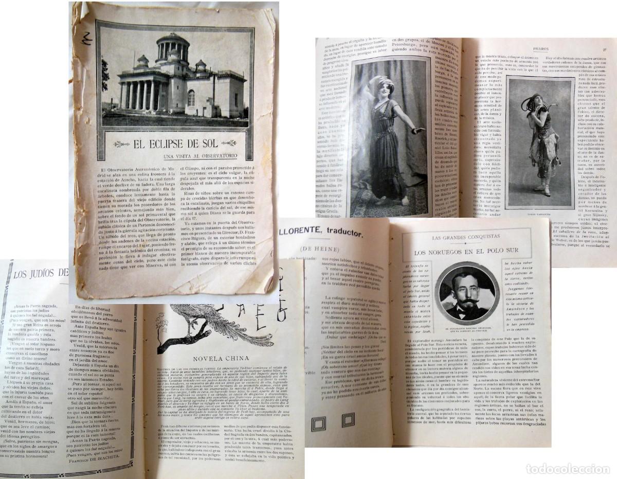 Colecionismo de Revistas e Jornais: PHAROS. Revista Mensual. 1912,