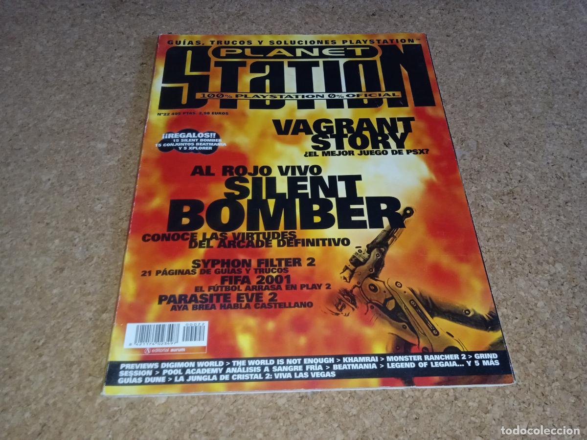 Collectionnisme de Revues et Journaux: Revista videojuegos guias trucos playstation planet station 22 vagrant story silent bomber