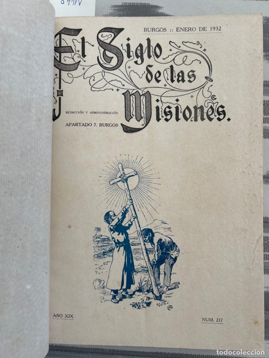 Sammeln von Zeitschriften und Zeitungen: EL SIGLO DE LAS MISIONES, ENERO A DICIEMBRE 1932