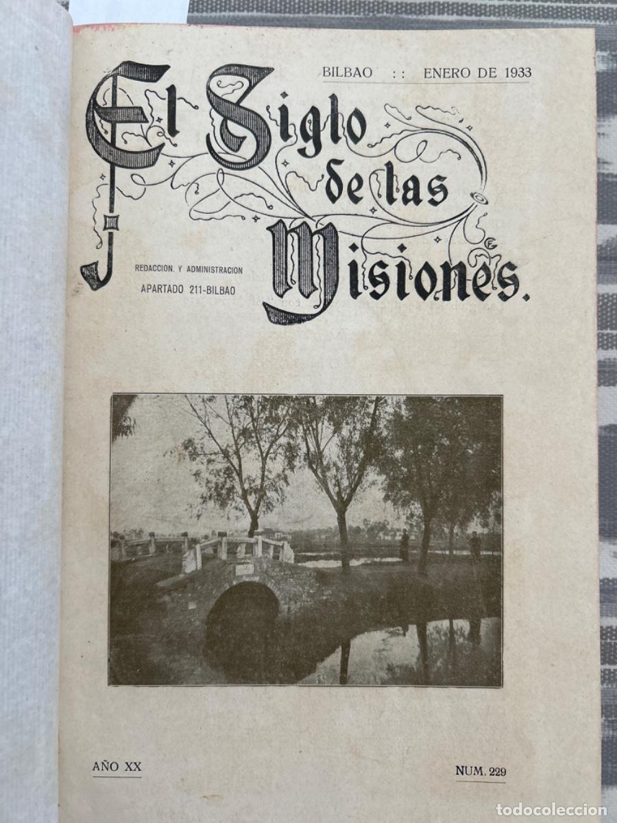 Sammeln von Zeitschriften und Zeitungen: EL SIGLO DE LAS MISIONES, ENERO A DICIEMBRE 1933