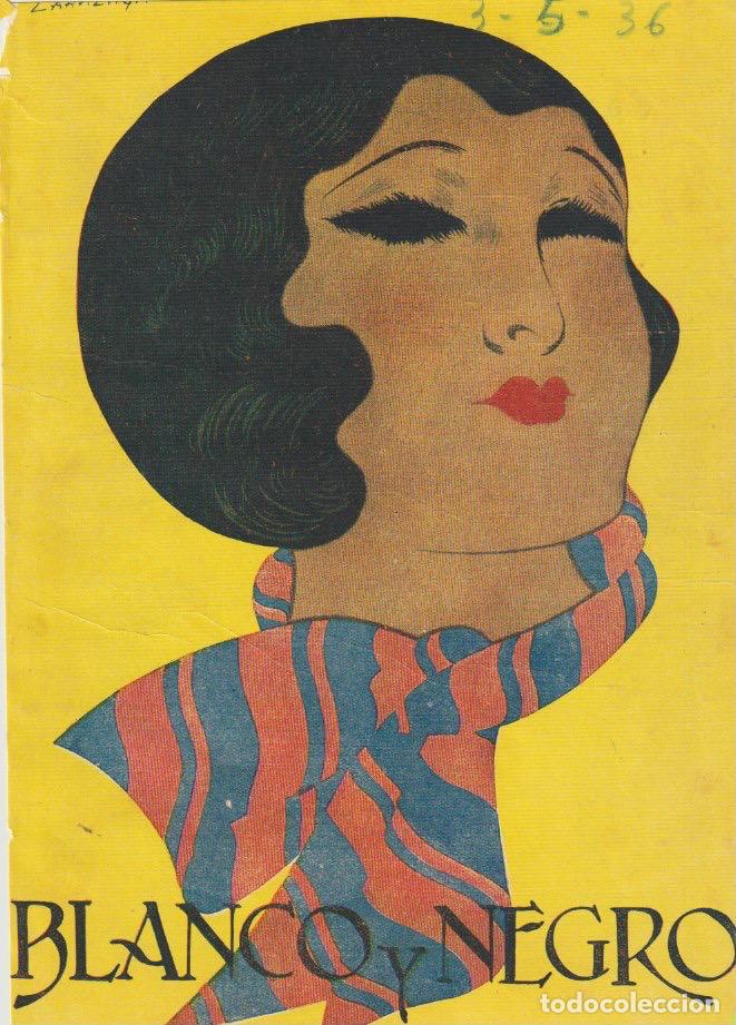Collection Magazines and Newspapers: Maestr&iacute;a / ilustraci&oacute;n de Serrano para cubierta revista Blanco y Negro - 1936