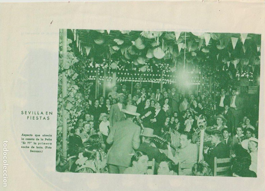 Coleccionismo de Revistas y Peri&oacute;dicos: * FERIA ABRIL SEVILLA * Caseta Er 77 -1936