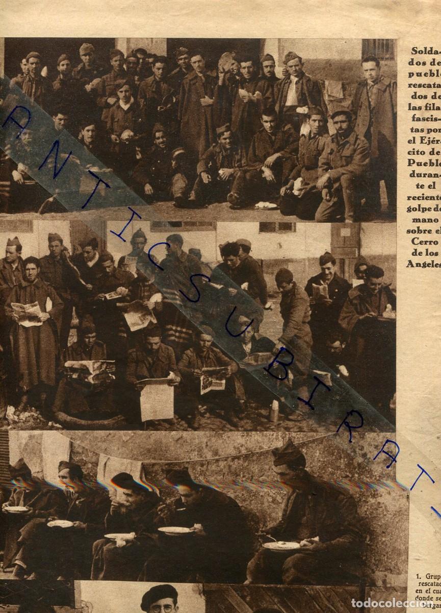 Coleccionismo de Revistas y Peri&oacute;dicos: REVISTA A&Ntilde;O 1937 GUERRA CIVIL CERRO DE LOS ANGELES CARTELES JSU CNT FAI GARCIA OLIVER EN EL COLISEUM