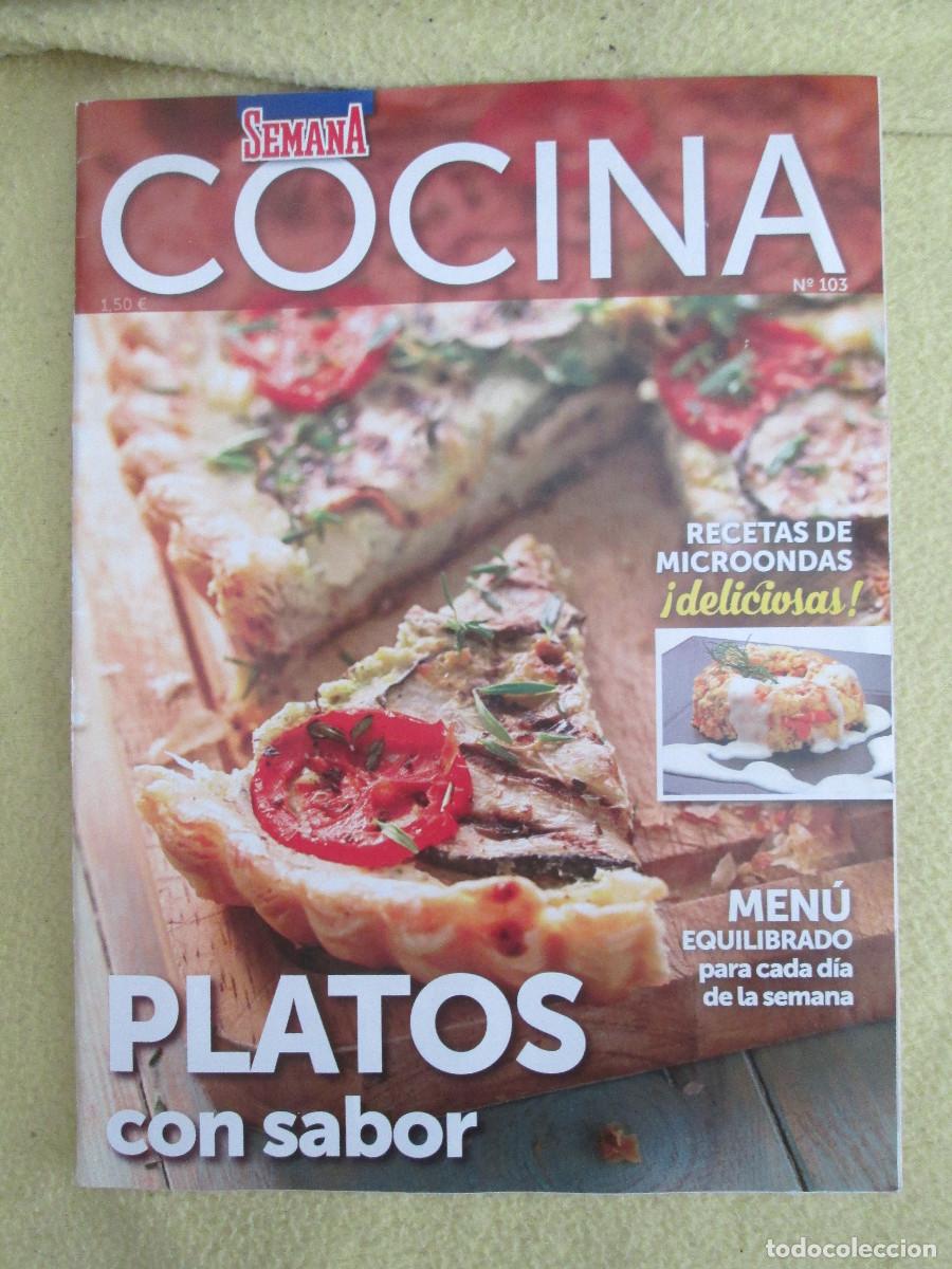 Coleccionismo de Revistas y Peri&oacute;dicos: SEMANA COCINA PLATOS CON SABOR