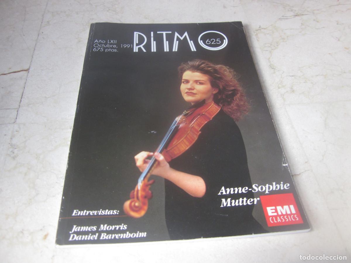 Collezionismo di Riviste e Giornali: REVISTA RITMO N&ordm; 625 - OCTUBRE 1991 - ANNE-SHOPIE MUTTER
